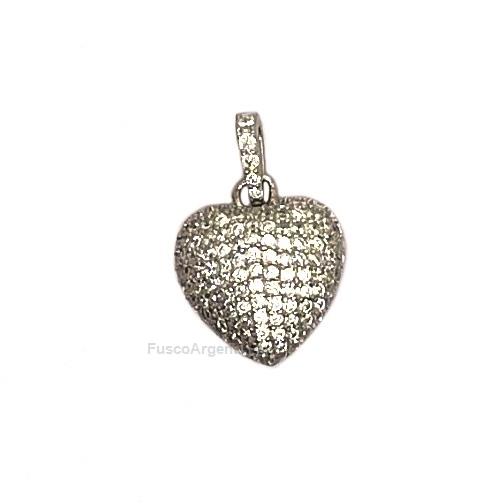 any-g silver heart pendant