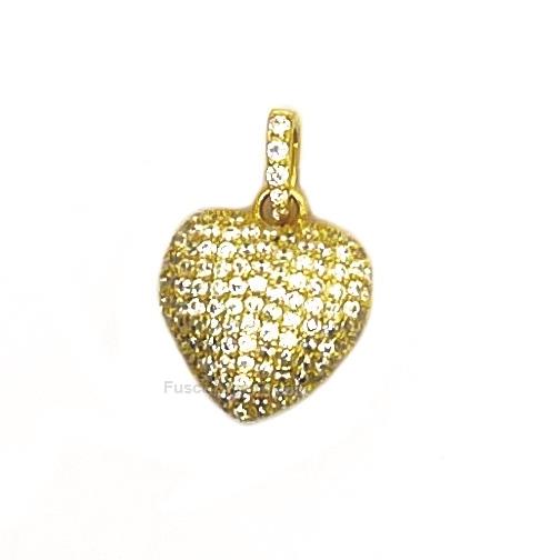any-g silver heart pendant