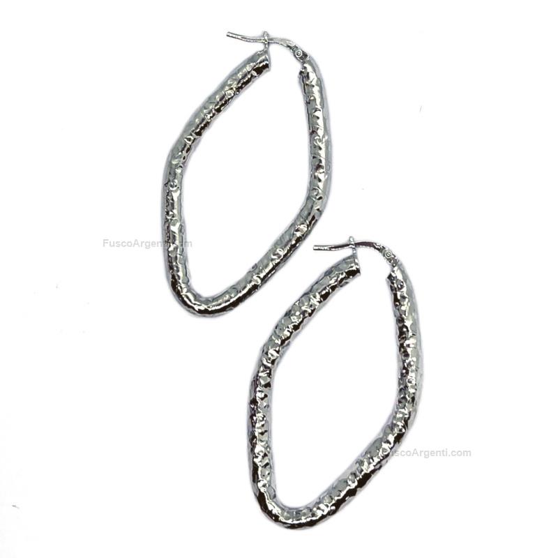 any-g rhombus shape earrings