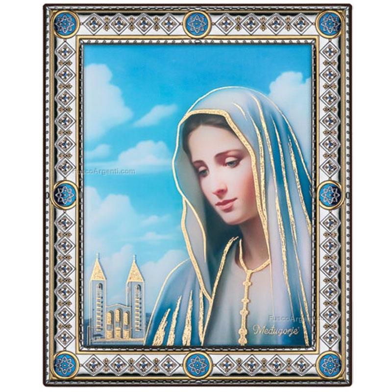 atelier our lady of medjugorje golden foil