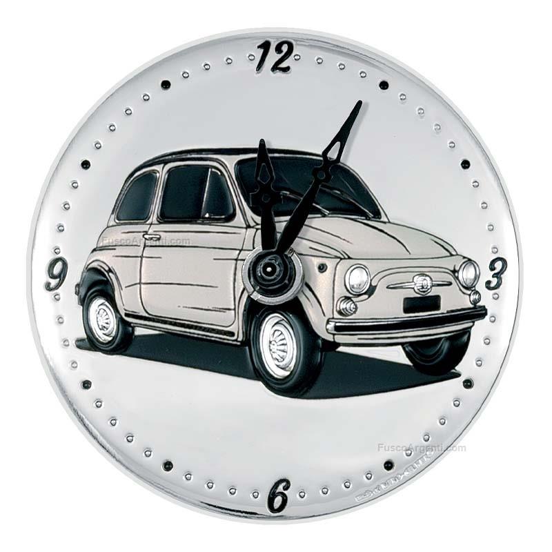 atelier table clock white 500