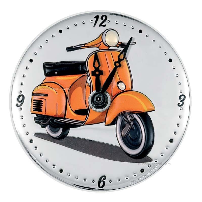 atelier table clock orange vespa