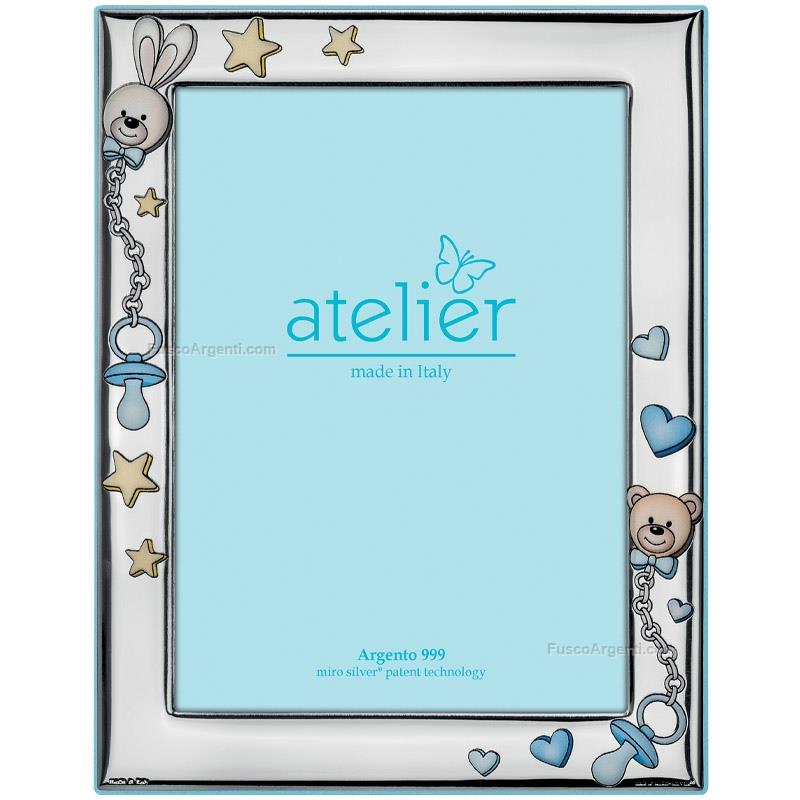 atelier baby photoframe teddy & rabbit