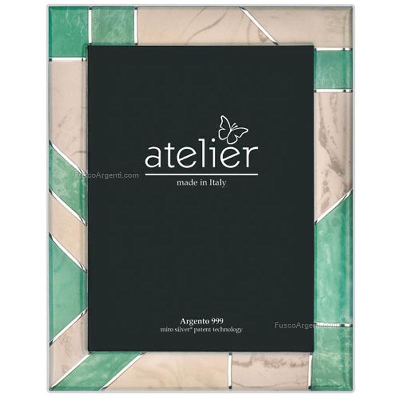 atelier photoframe green marble