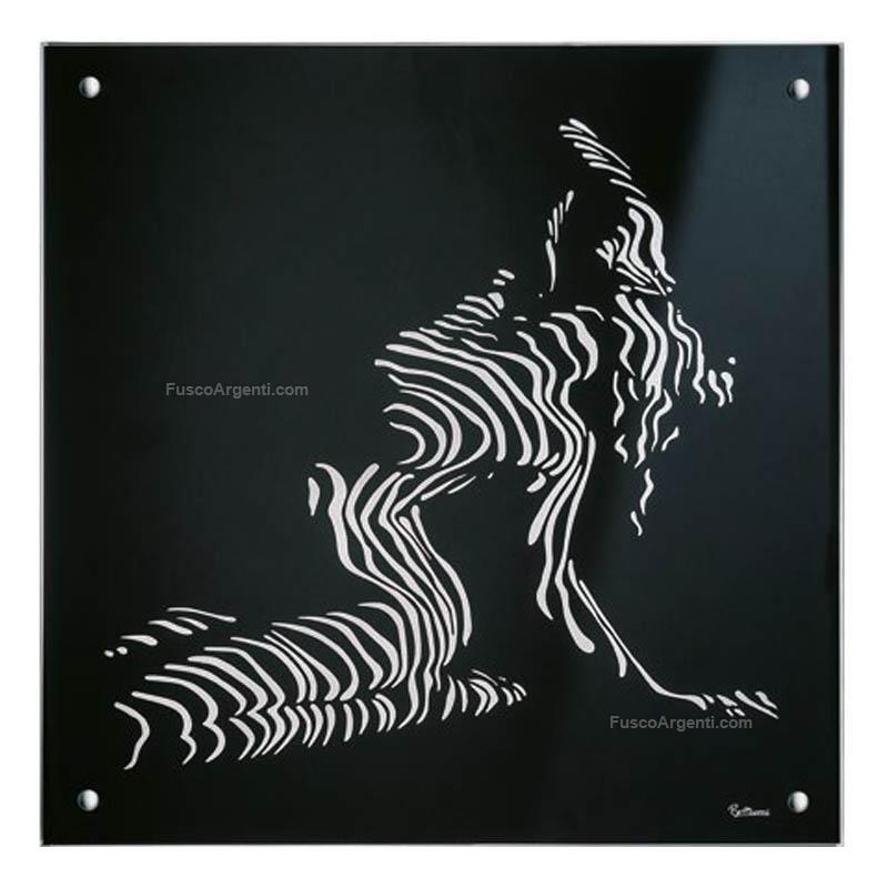 atelier glass panel woman