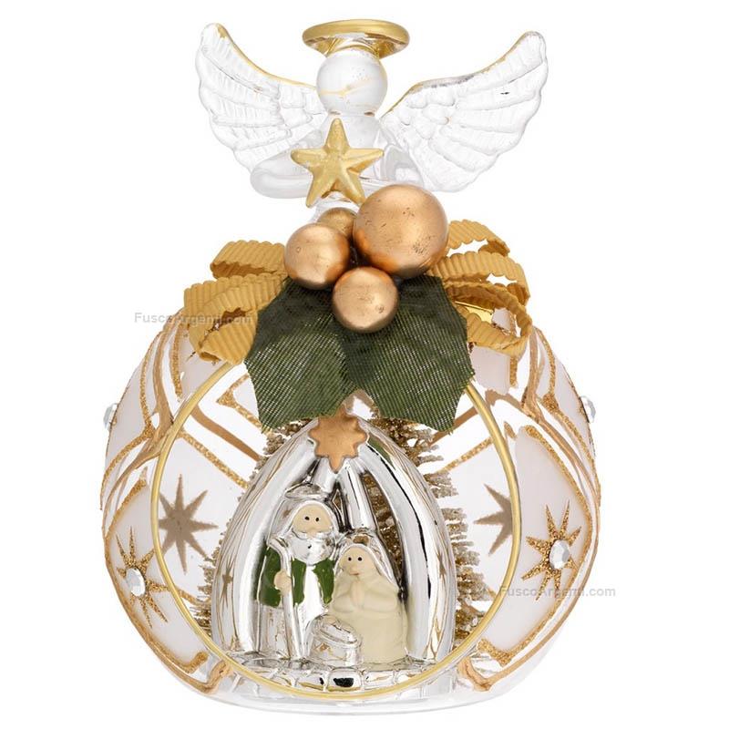 bagutta angel with nativity scene