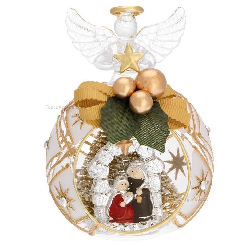 bagutta angel with nativity scene