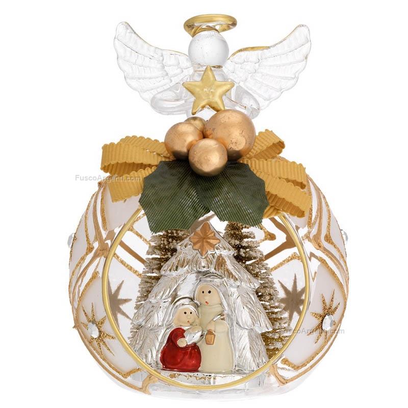 bagutta angel with nativity scene