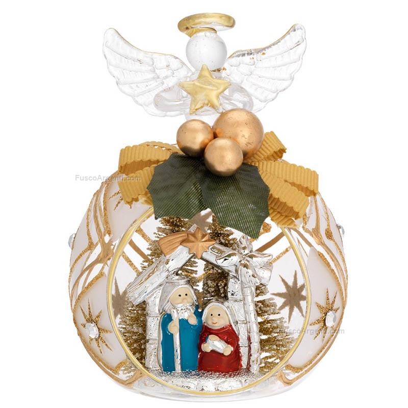 bagutta angel with nativity scene