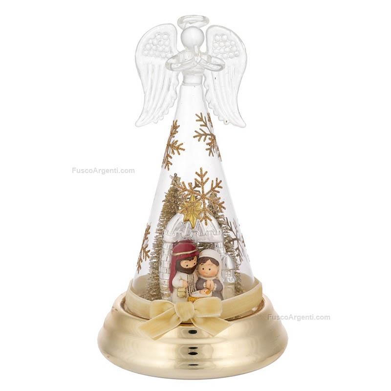 bagutta angel with nativity scene