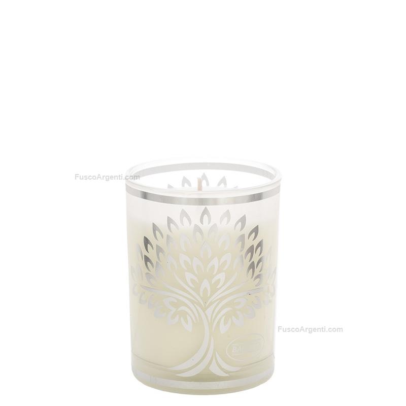 bagutta glass with scented candle