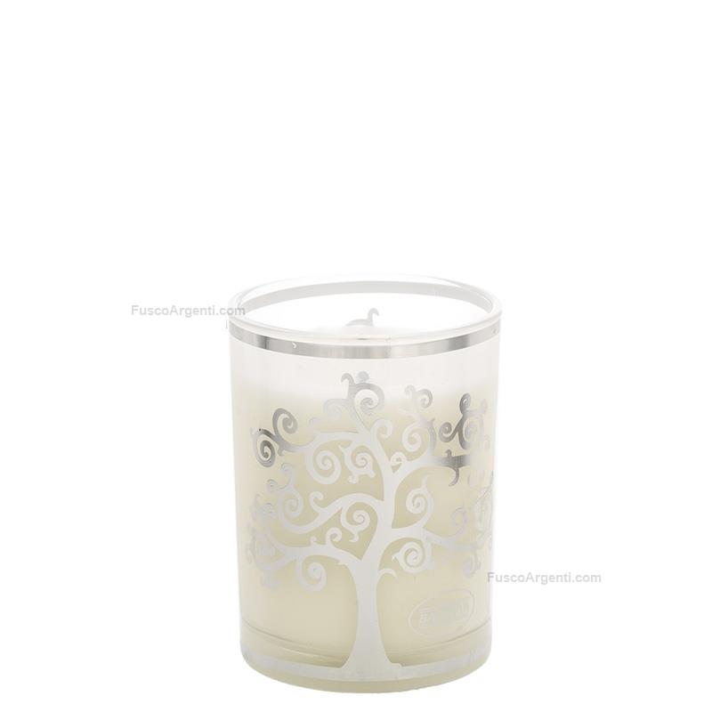 bagutta glass with scented candle