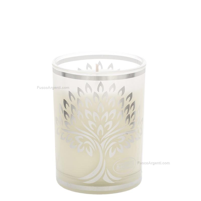 bagutta glass with scented candle