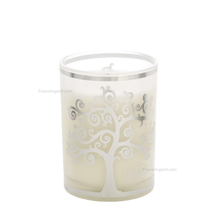 bagutta glass with scented candle