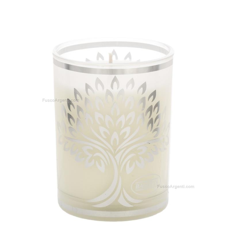 bagutta glass with scented candle