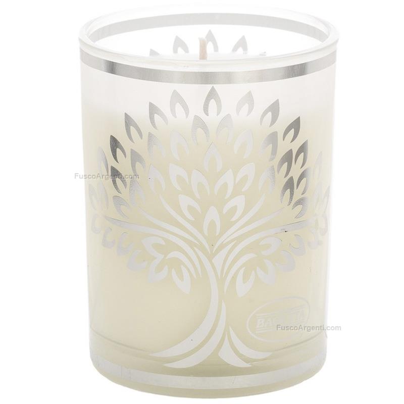 bagutta glass with scented candle
