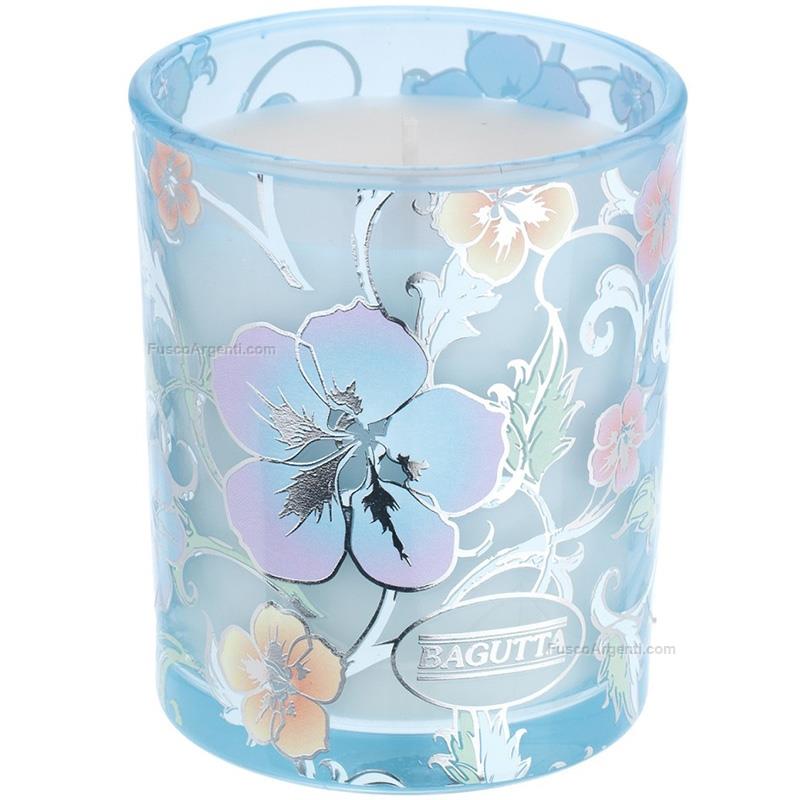 bagutta glass with scented candle
