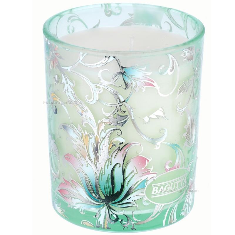 bagutta glass with scented candle