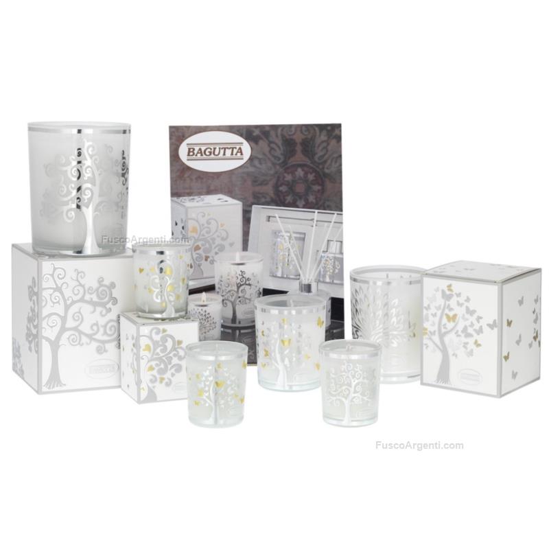 bagutta glasses with scented candles