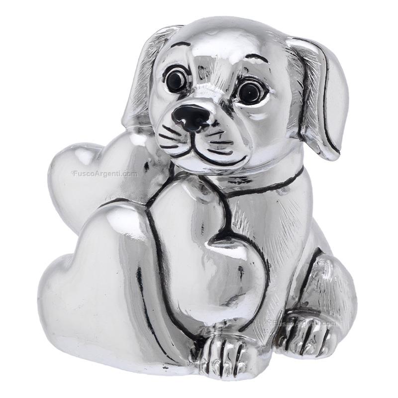 bagutta puppy dog with hearts