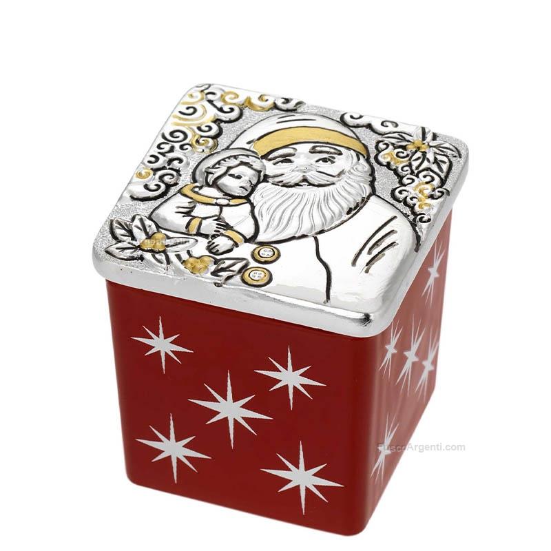 bagutta squared candle santa claus