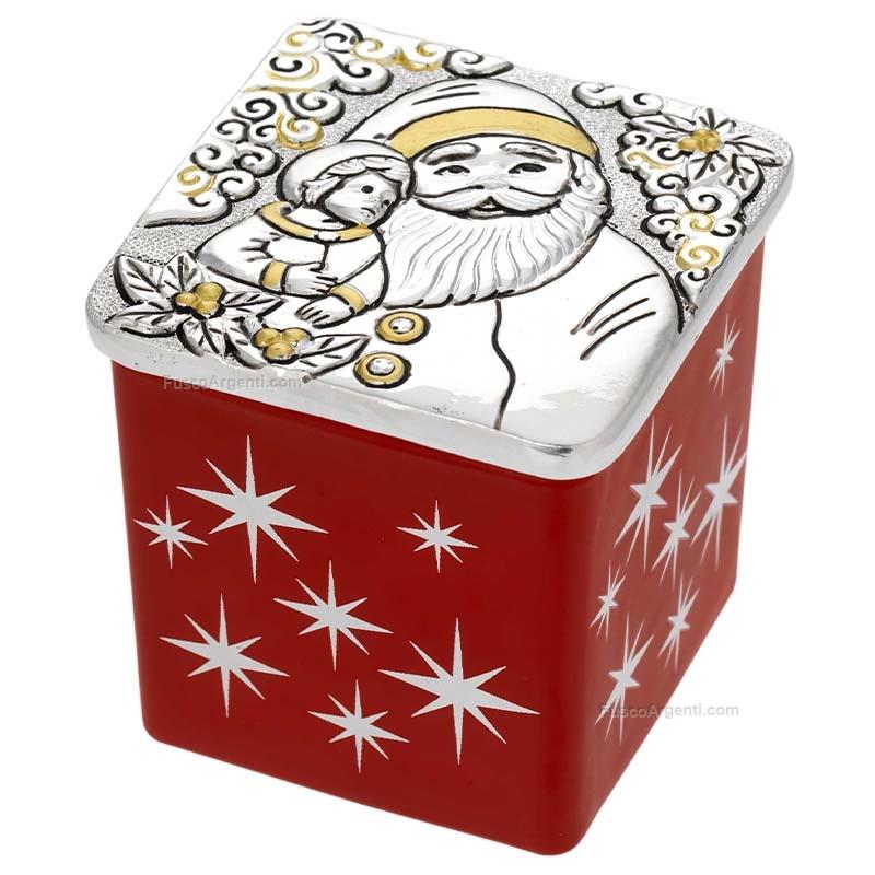 bagutta squared candle santa claus