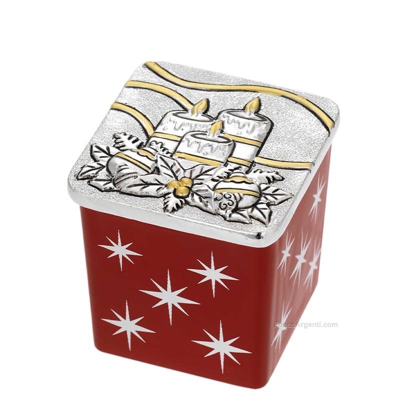 bagutta squared candle misteltoe