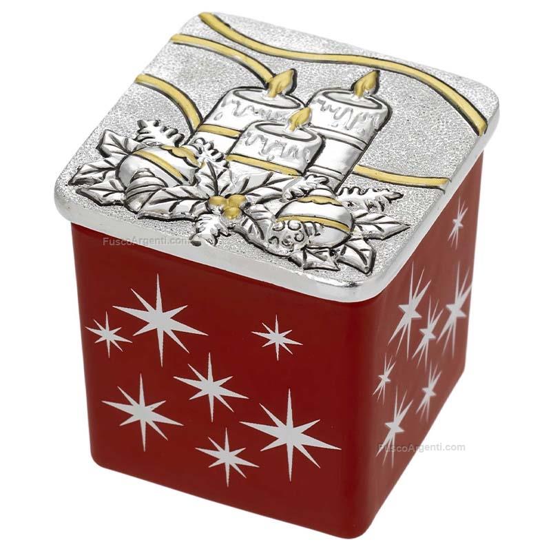 bagutta squared candle misteltoe