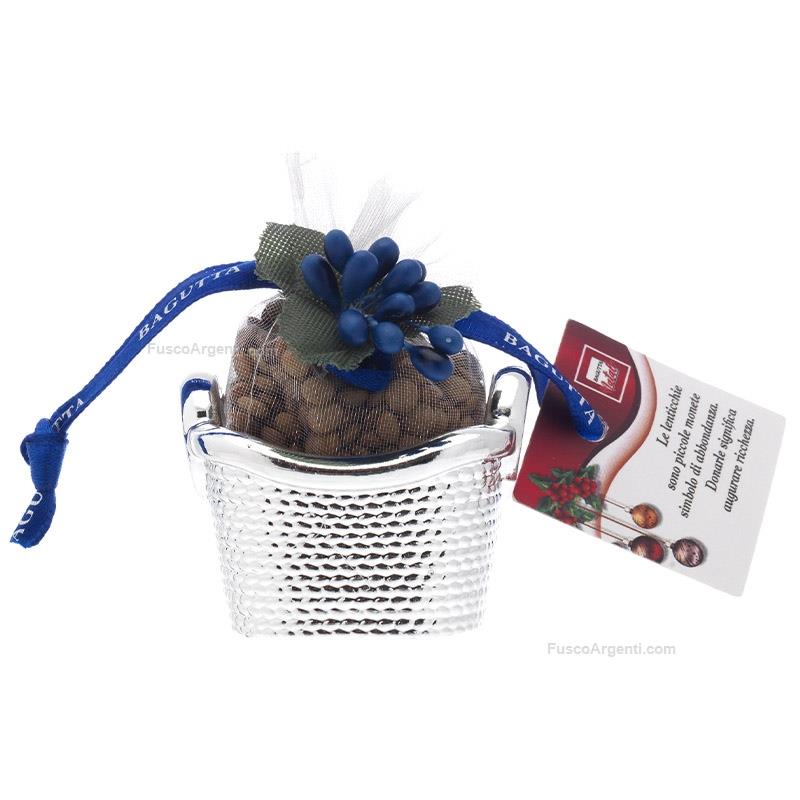 bagutta cestino con lenticchie