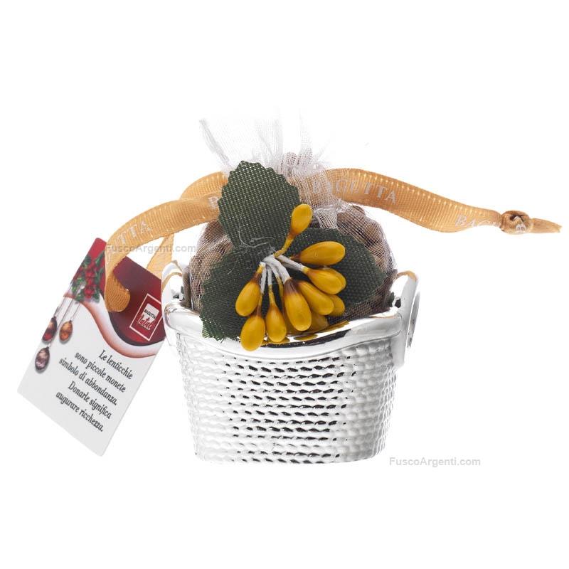 bagutta cestino con lenticchie