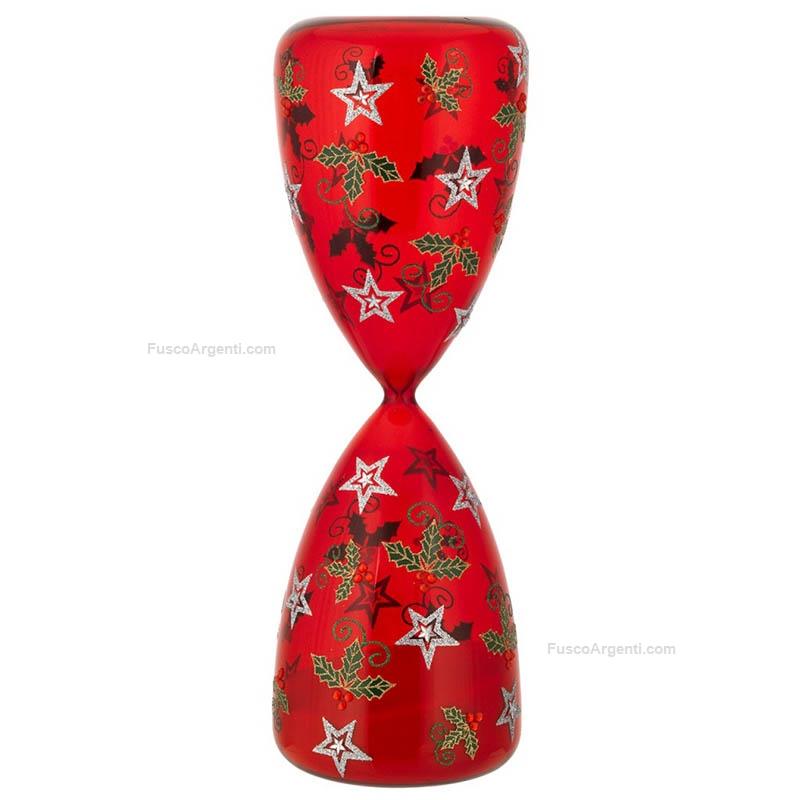 bagutta clessidra natalizia vischio