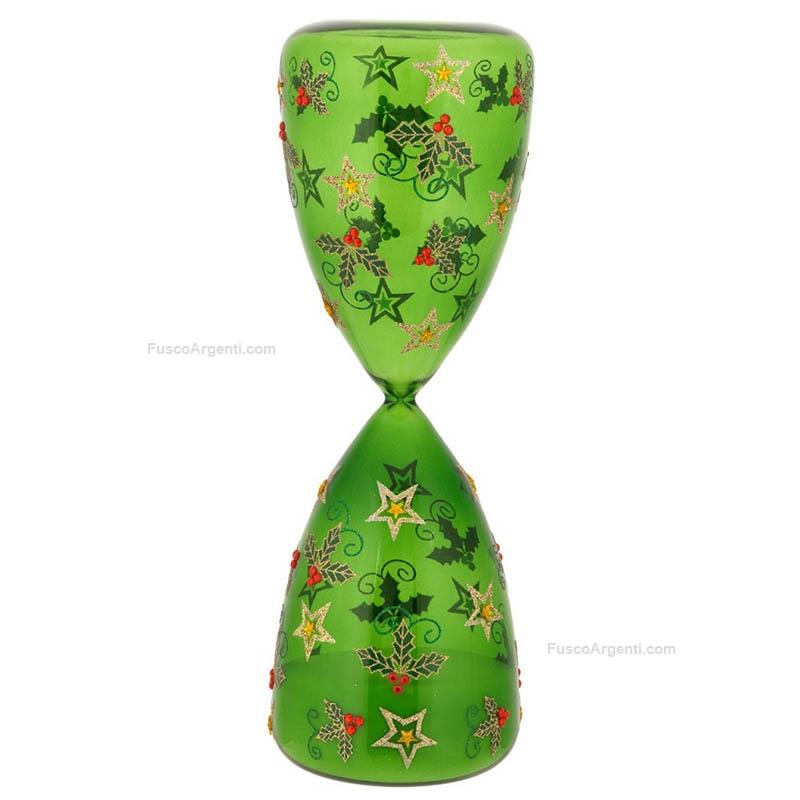 bagutta clessidra natalizia vischio