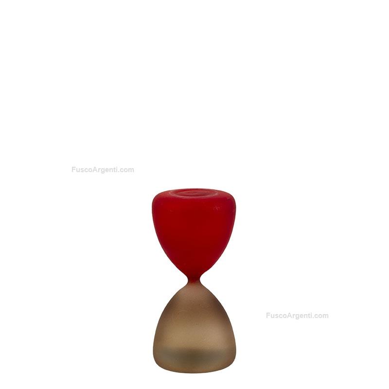 bagutta satin hourglass red