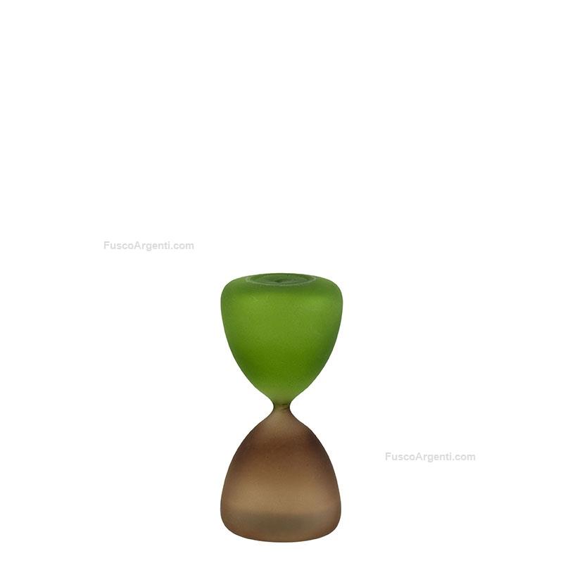 bagutta satin hourglass green