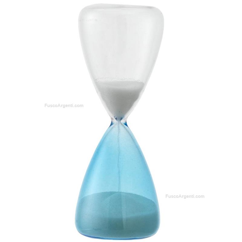 bagutta hourglass transparent and light blue