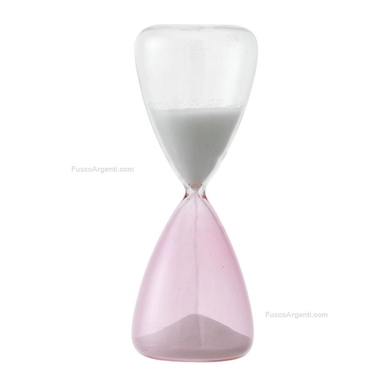 bagutta hourglass transparent and pink