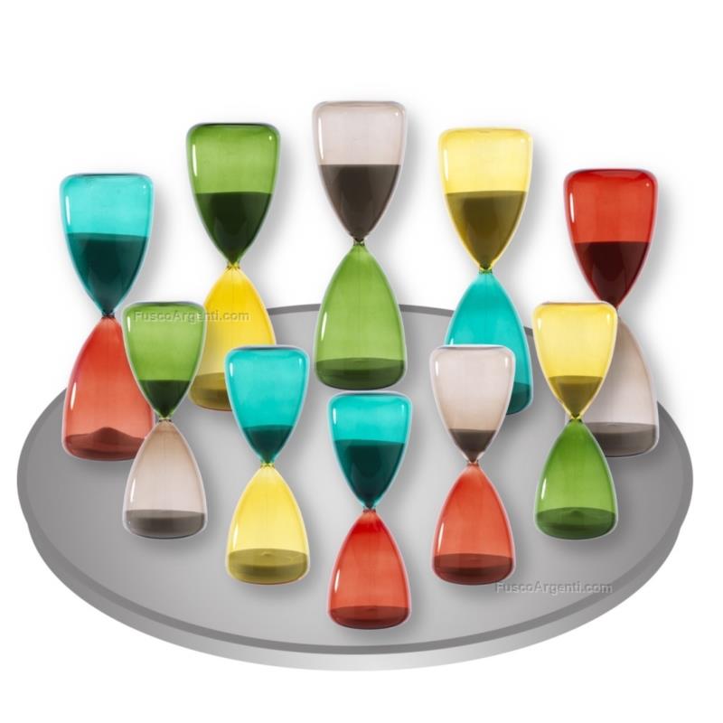 bagutta colored hourglasses