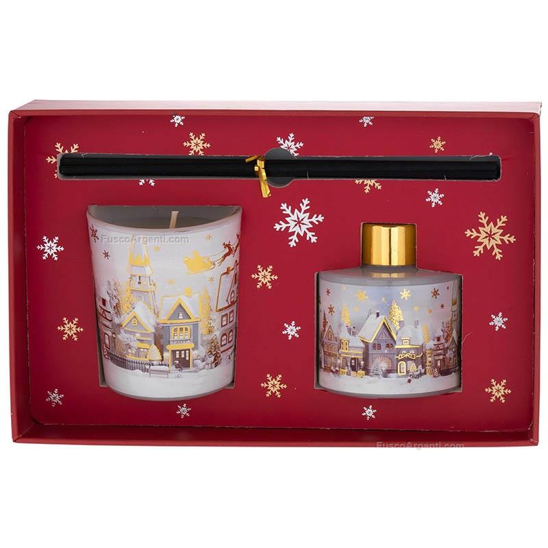 bagutta gift box snowy village