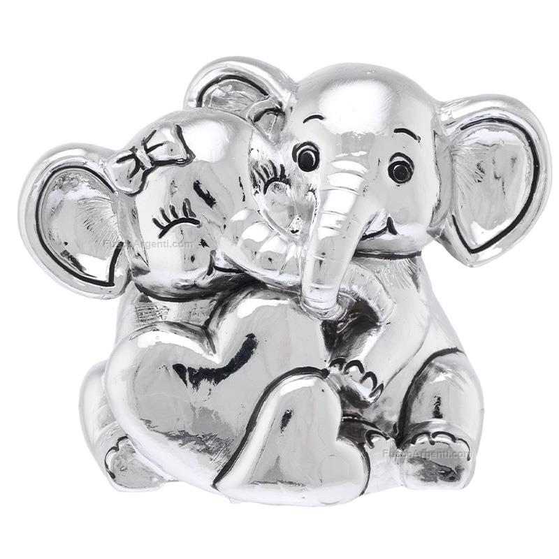 bagutta elephants couple with hearts