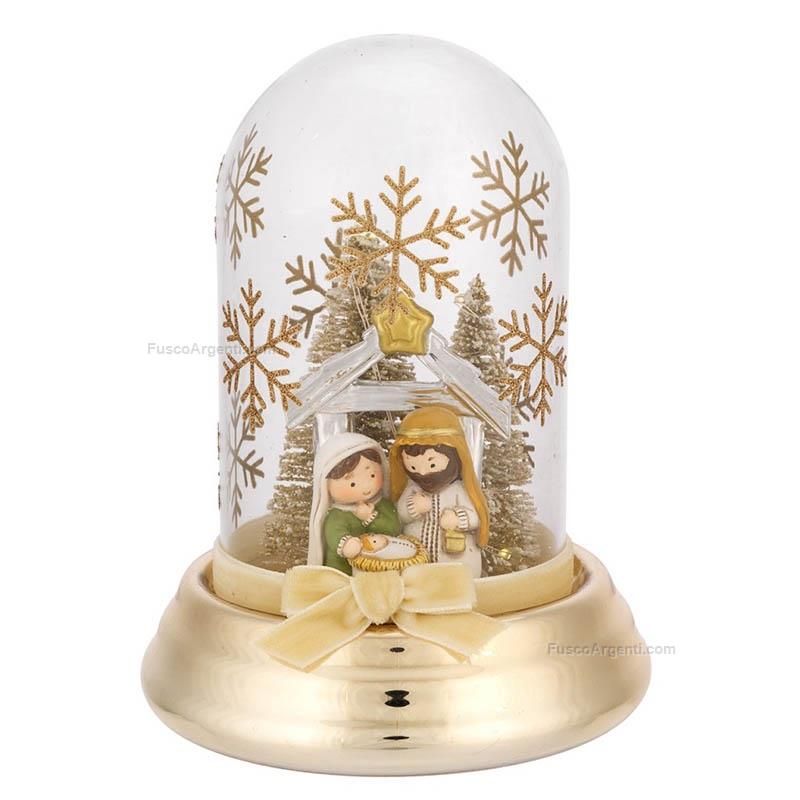 bagutta cupola con mini presepe