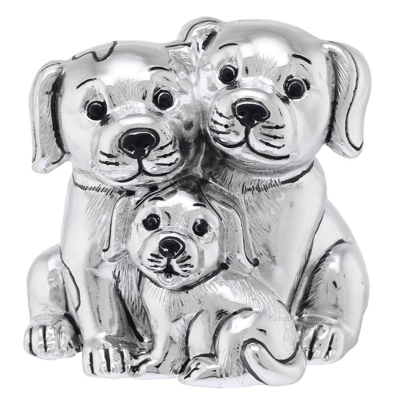bagutta dogs family with hearts