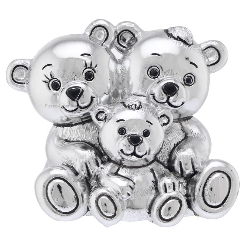 bagutta bears family with hearts