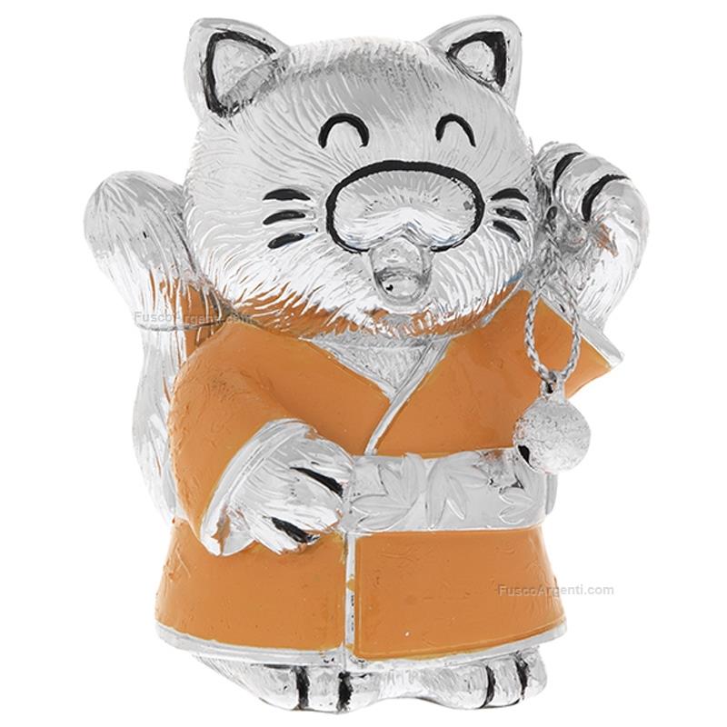 bagutta silver maneki neko