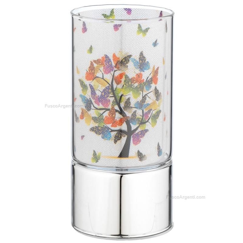 bagutta lamp butterflies colored tree