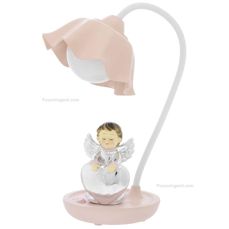 bagutta lampada angelo con cuore
