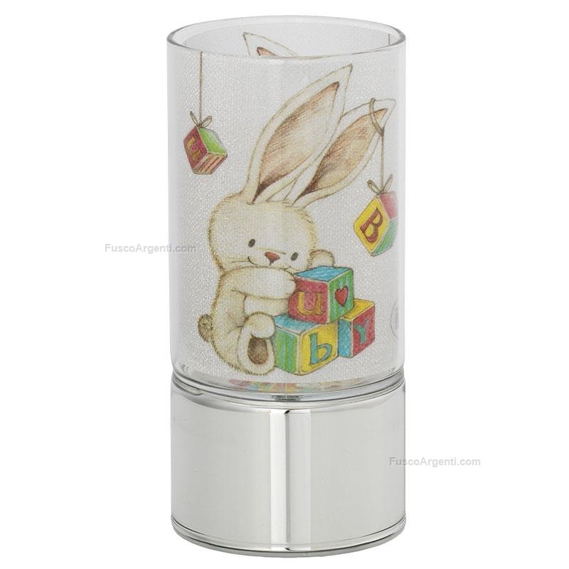 bagutta night lamp with rabbit