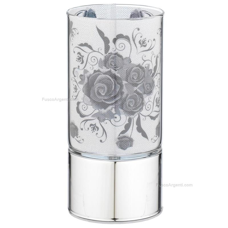 bagutta lamp roses black & white