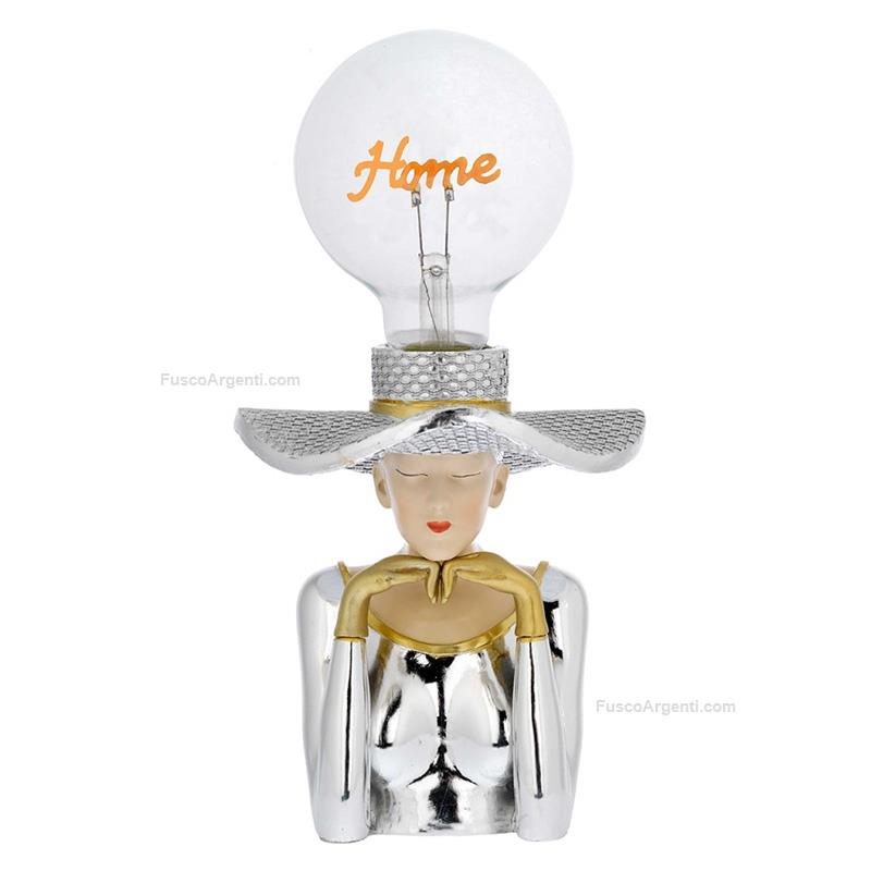 bagutta mini lamp woman bust
