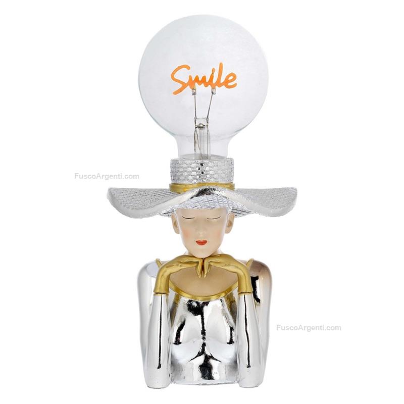 bagutta mini lamp woman bust