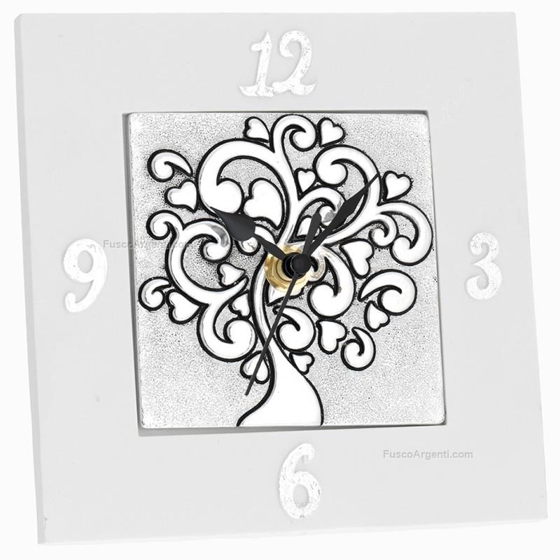 bagutta clock hearts tree